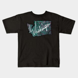 Customizable Washington “home” Kids T-Shirt